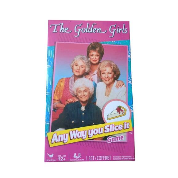 The Golden Girls "Any Way You Slice It" Trivia Game From Cardinal New Open Box - Picture 1 of 4